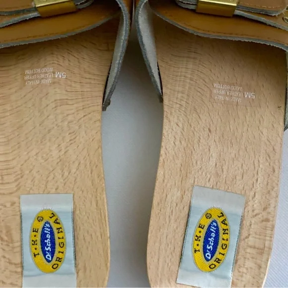 The Original Dr. Scholl’s Sandals Vintage 5M EUC - Picture 4 of 6